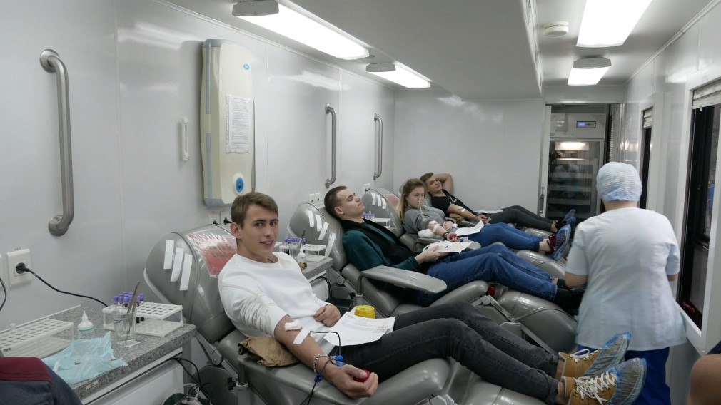 Студенты БГАУ поучаствовали в донорской акции