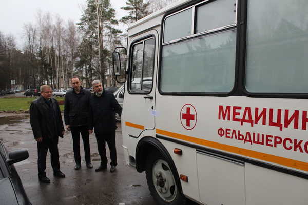 В Жуковской больнице появились три ФАПа на колёсах