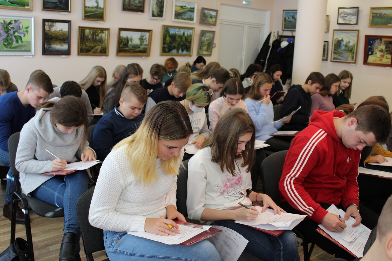 1 ноября карачевцы присоединились к Международной акции «Большой этнографический диктант»