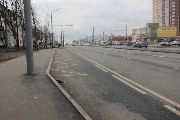 Заканчивается капитальный ремонт улицы Авиационной в Брянске