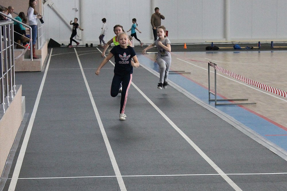 Юные карачевцы приняли участие в легкоатлетическом двоеборье