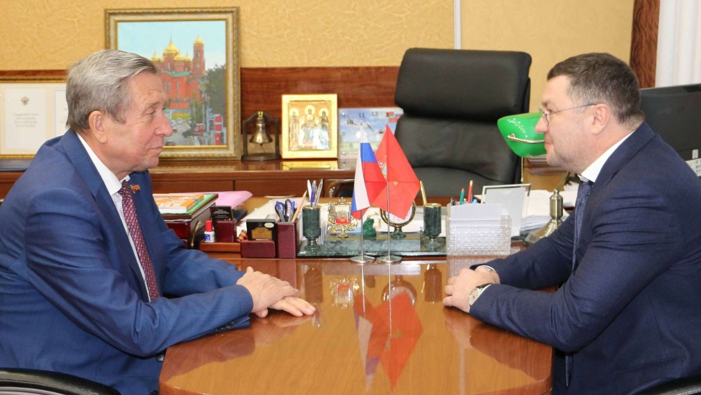 Прошла рабочая встреча спикера Брянской областной Думы и руководства АО «Транснефть-Дружба»