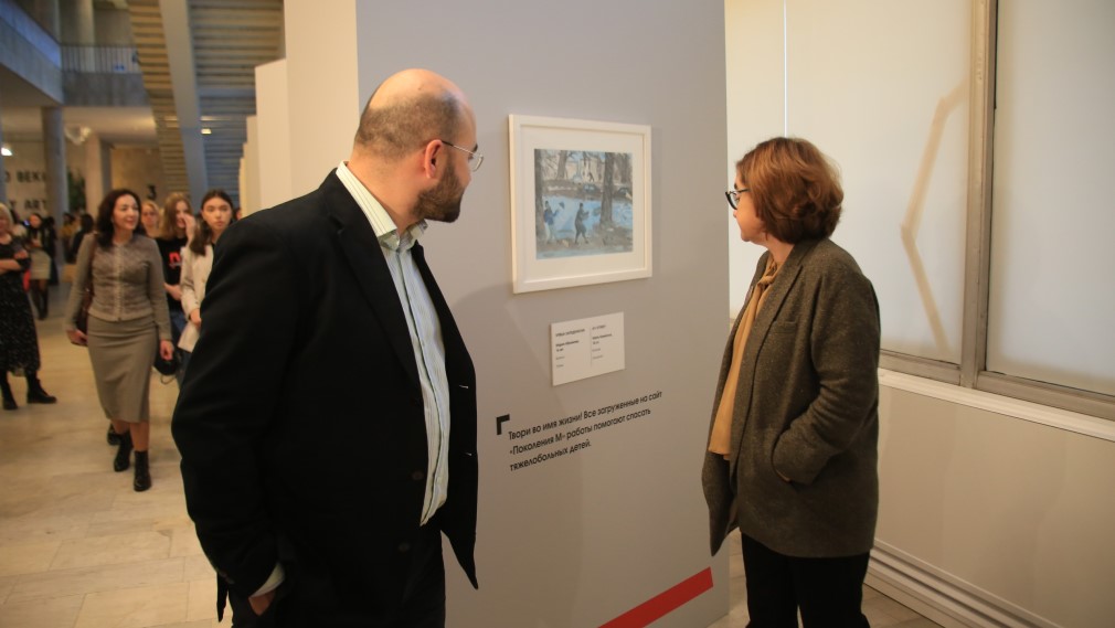 Работы юных брянских художниц представлены в Третьяковской галерее