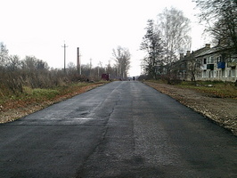 В селе Вельяминова  отремонтировали дорогу