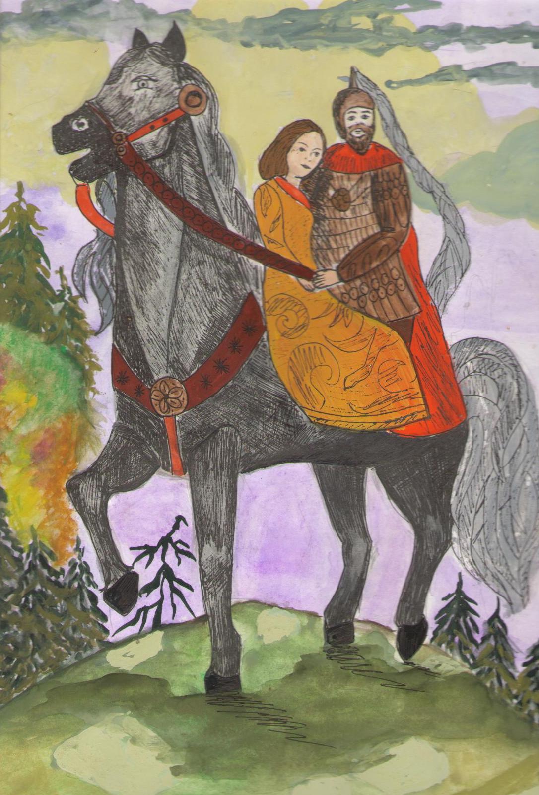 III место в областном конкурсе «Я рисую музыку…»