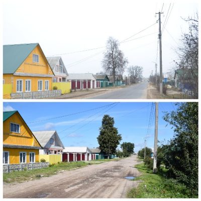 Дороги брянского  Климово становятся комфортными