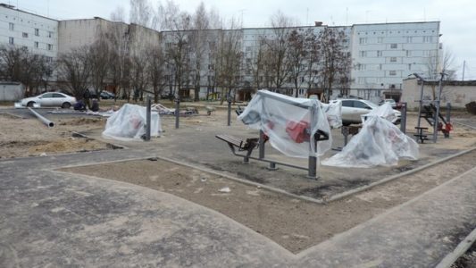 Сдача спортобъекта в  Новозыбкове  подходит к концу