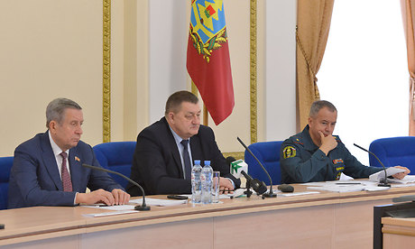 Вице-губернатор Александр Резунов провел заседание комиссии по предупреждению и ликвидации ЧС