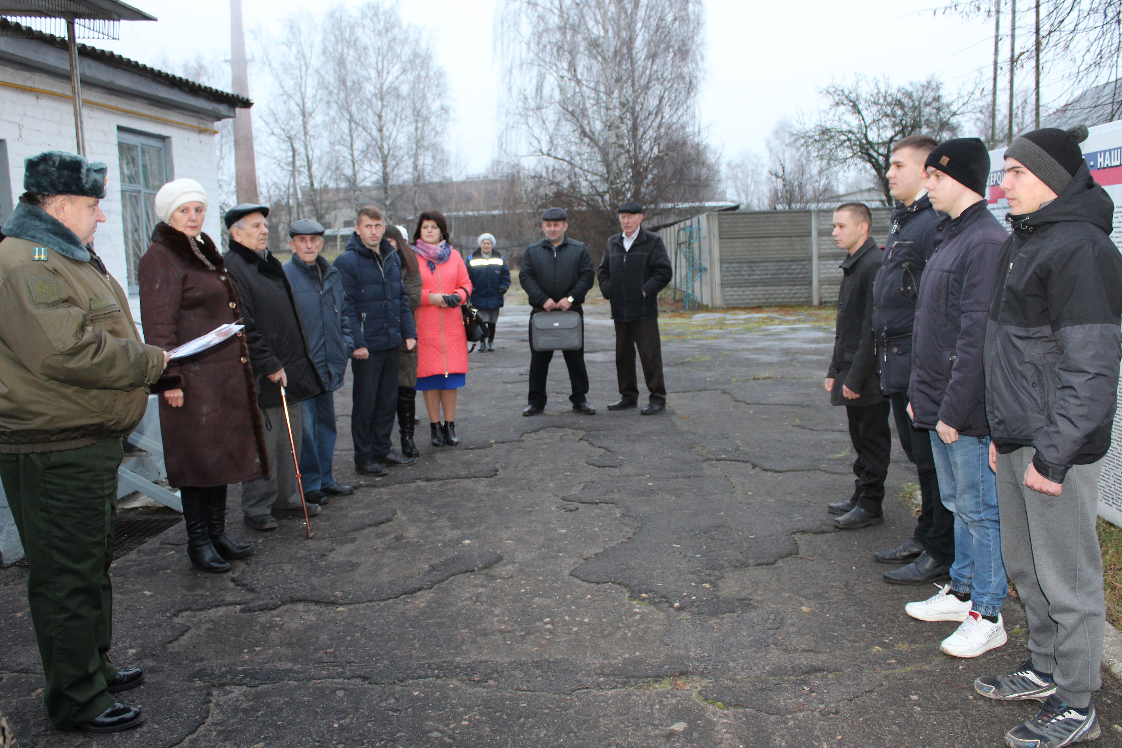 В Карачеве закончился осенний призыв новобранцев в Российскую армию