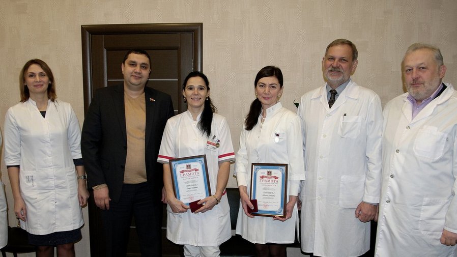 Труд медсестер Брянской областной больницы был отмечен губернатором Александром Богомазом