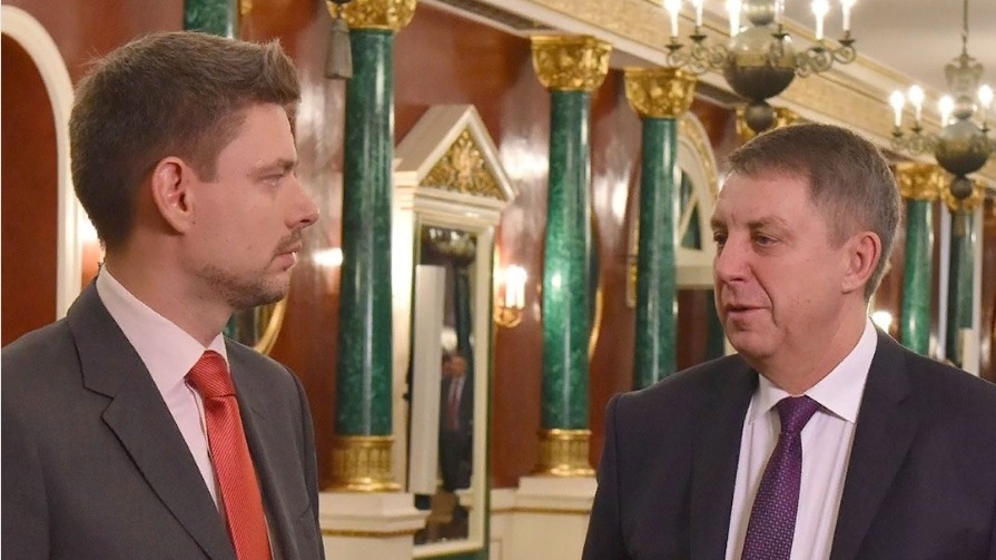 Александр Богомаз рассказал федеральному каналу об успехах сельского хозяйства Брянщины