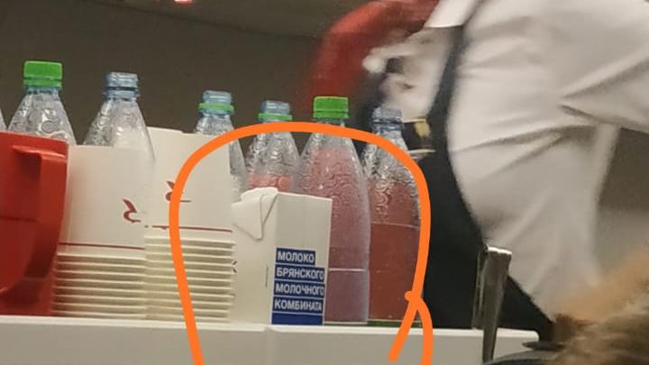 Брянское молоко пользуется спросом на внутригосударственных рейсах