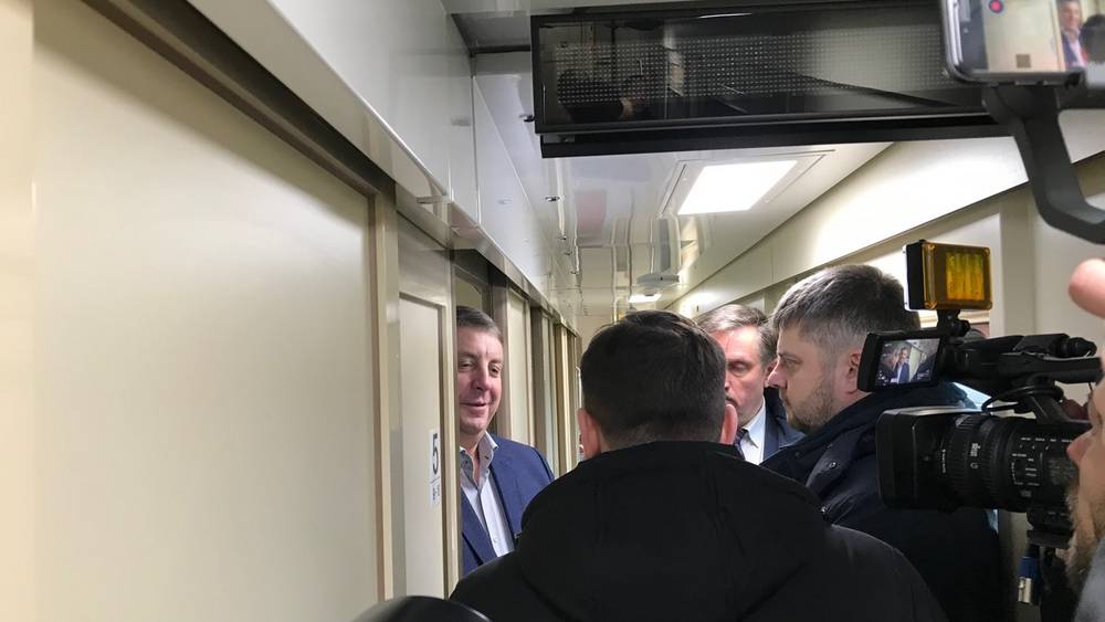 Брянский губернатор оценил поездку в Москву на первом двухэтажном поезде