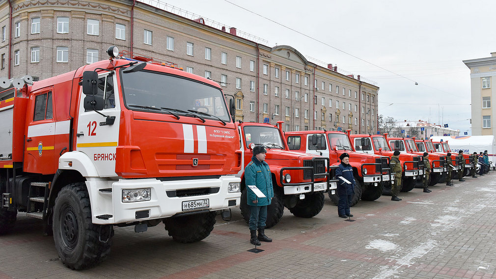 Брянские пожарные в следующем году приобретут 15 единиц спецтехники