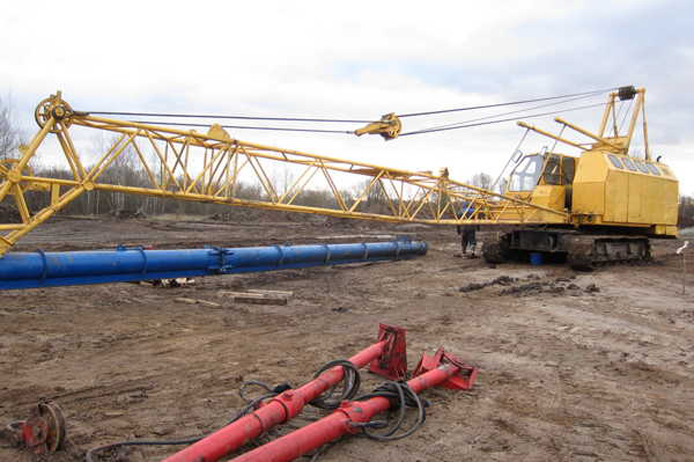 В Брянске строится мост через реку Снежеть