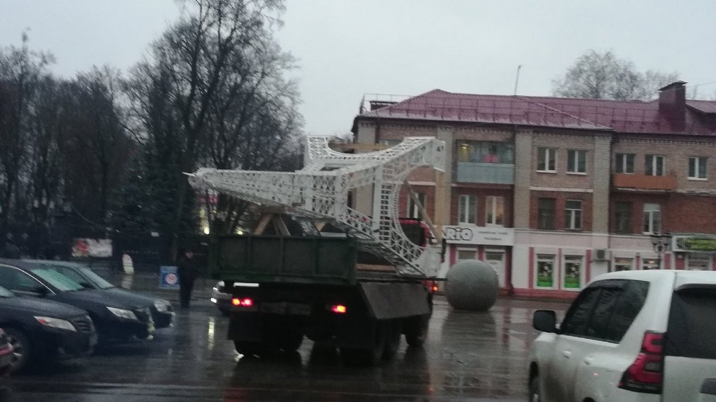 В Брянске бульвар Гагарина украсит Эйфелева башня