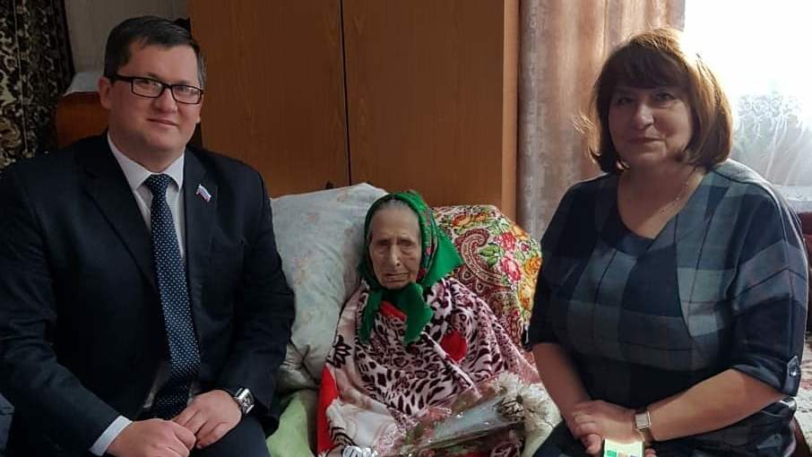 Президент Путин губернатор Богомаз поздравили жительницу Унечи со 100-летним юбилеем