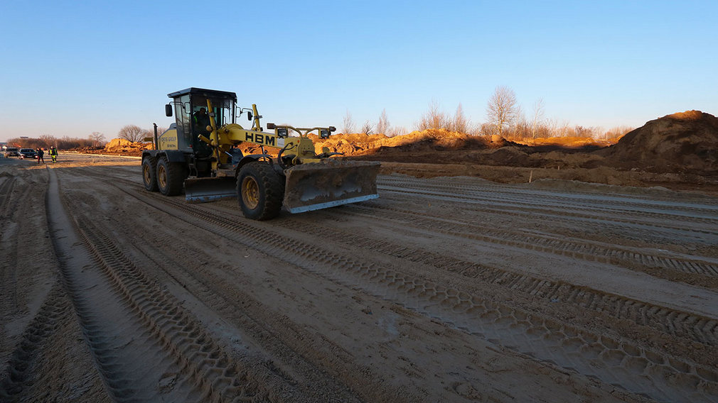 Продолжается строительство дорог, связывающих два района областного центра «Брянск 1» и «Брянск 2»