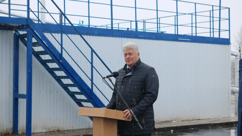 В брянском Рогнедино открыли новые мощные очистные сооружения