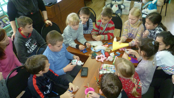 Мастер-класс «Поделки из ткани»