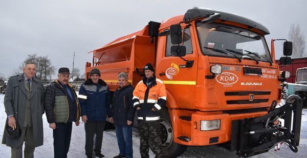 У клетнянских коммунальщиков — новая техника
