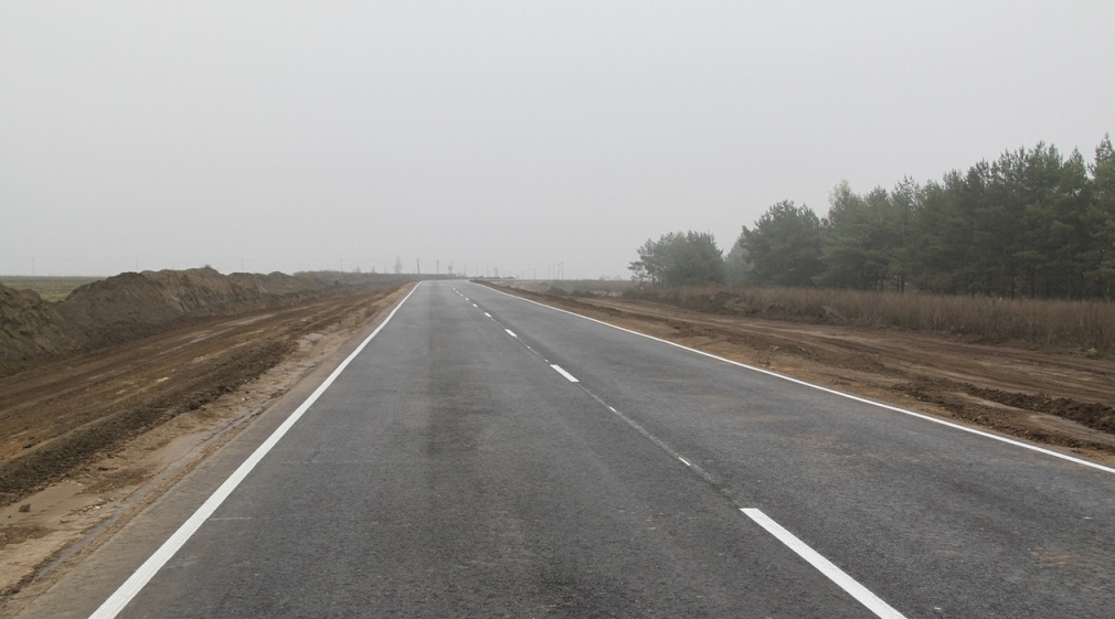 В Севске построили новую объездную дорогу