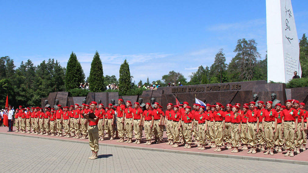 Брянские юнармейцы среди лучших в стране