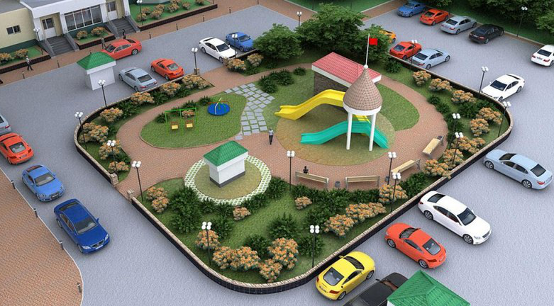 В Брянской области реконструируют 129 дворов и 5 общественных территорий