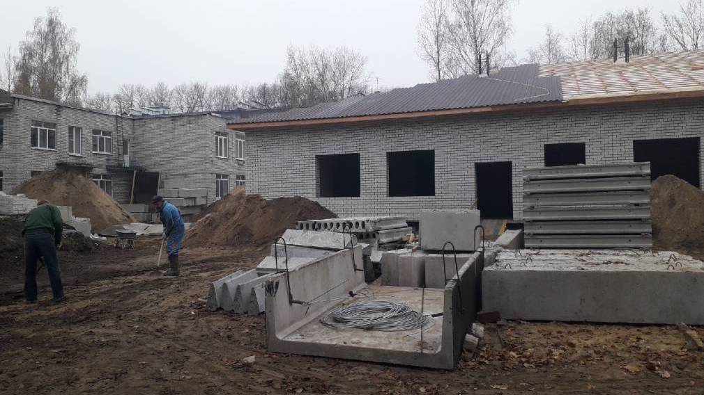 В Почепе строят новый детский сад на 75 мест