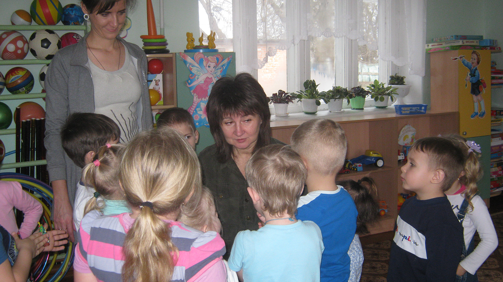 22 января для ребят детского сада «Солнышко» библиотекарь провела «Парад загадок»