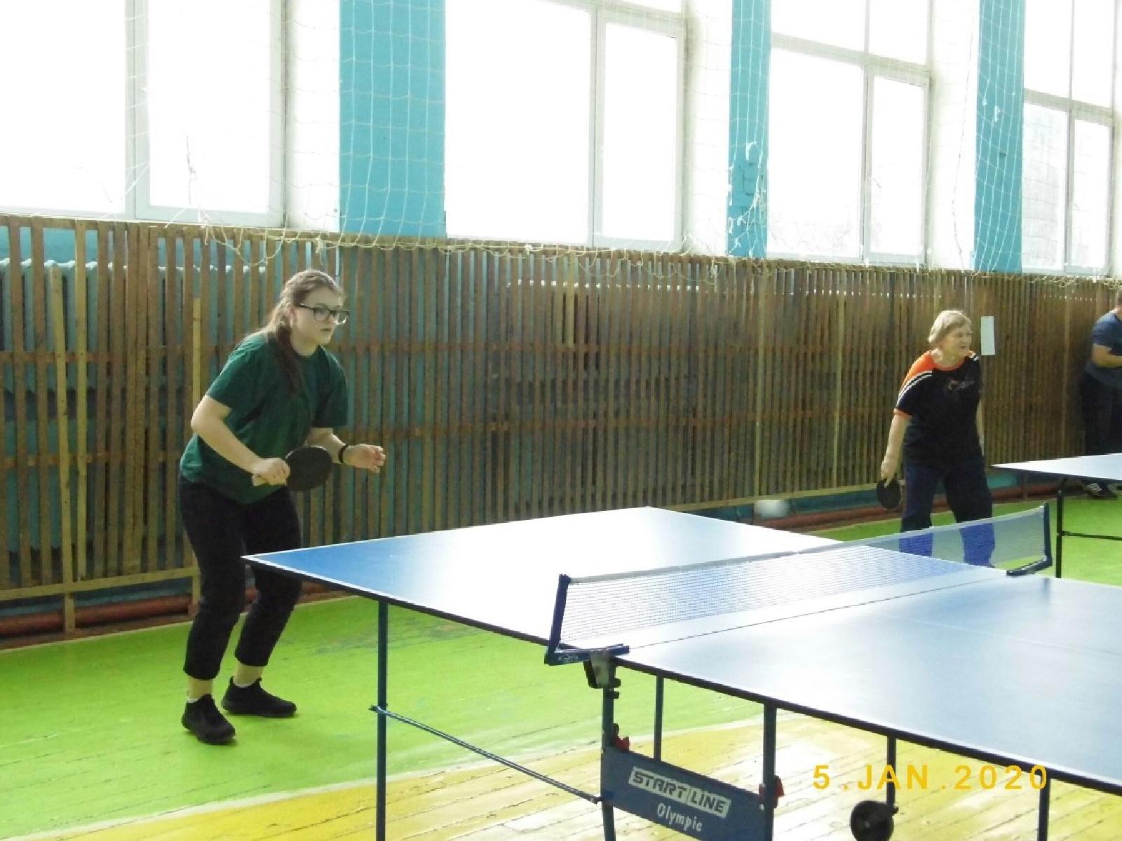 Турнир по настольному теннису в Карачеве