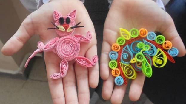 Для брянских детей провели мастер-класс по квиллингу