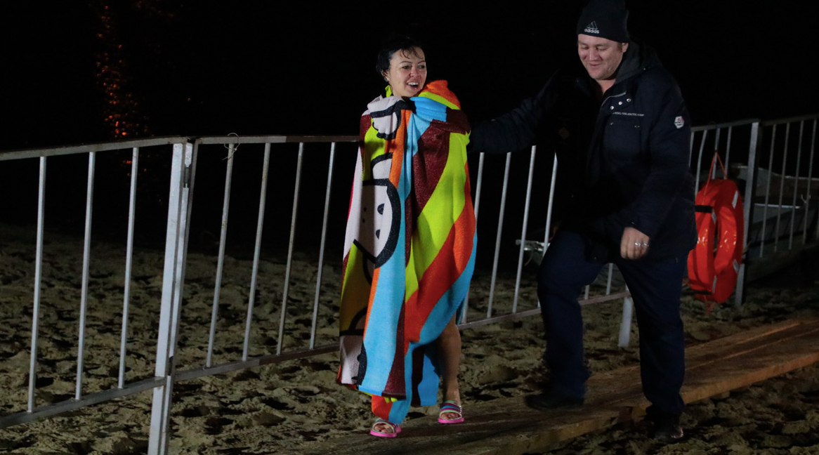 Этой ночью  больше 1700 жителей Брянска искупались на Крещение