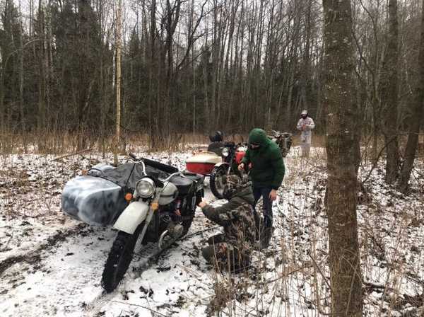 В брянской Унече активисты провели мотопробег с колясками