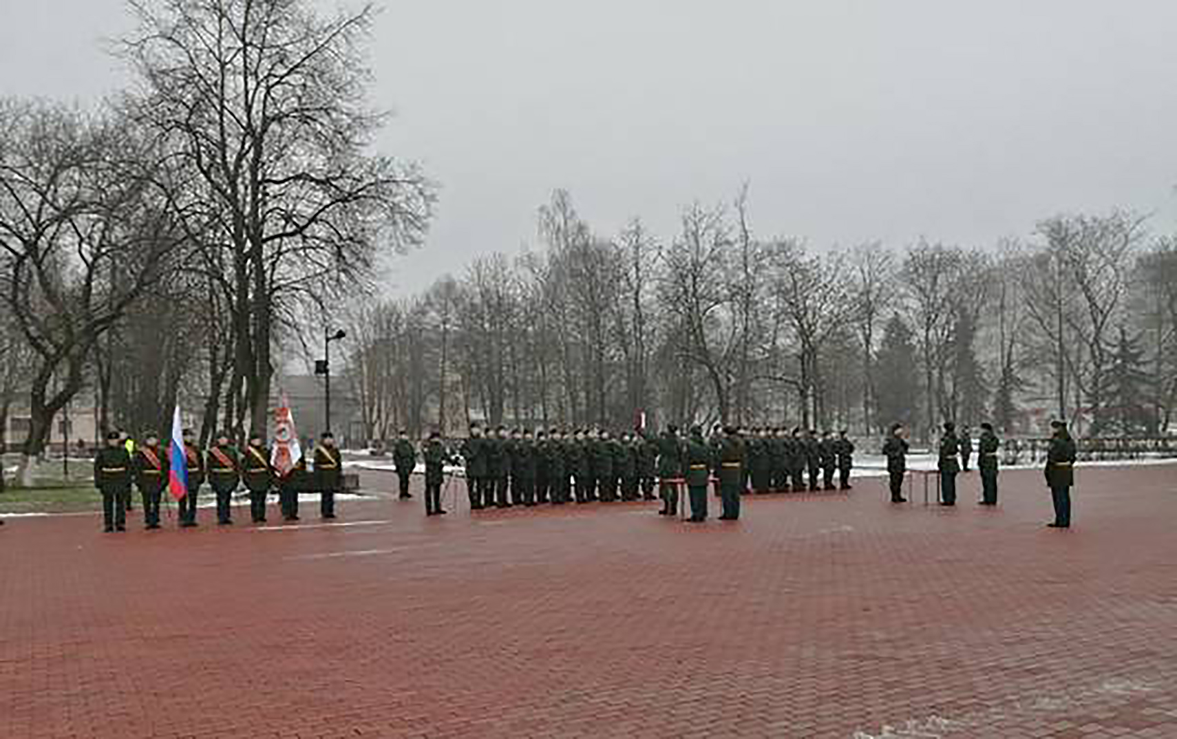 Брянские новобранцы-железнодорожники приняли торжественную присягу на верность Отечеству