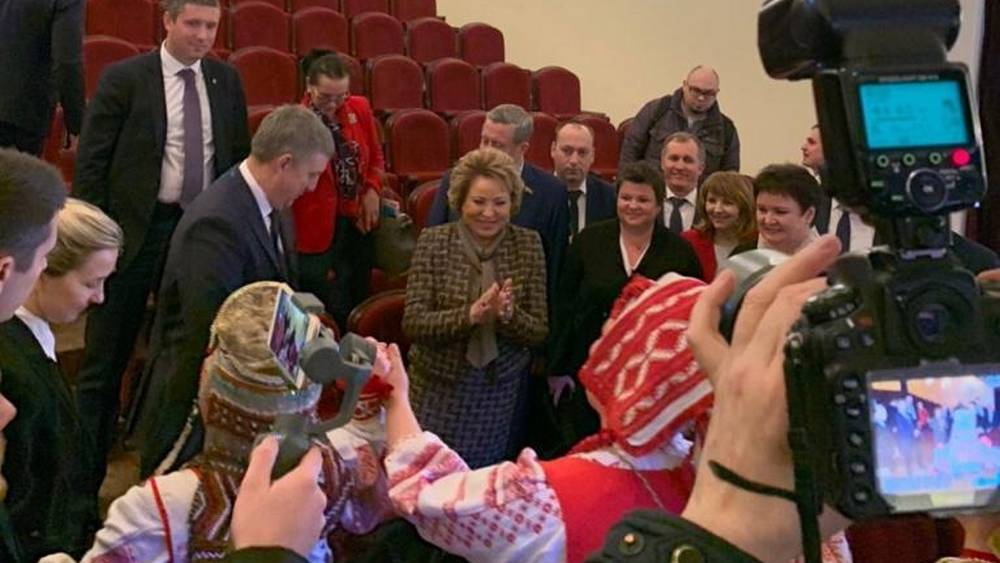 Валентина Матвиенко по достоинству оценила реконструкцию ДК БМЗ