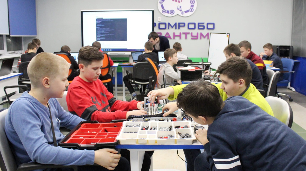 Защита первых проектов состоялась у учащихся брянского Кванториума