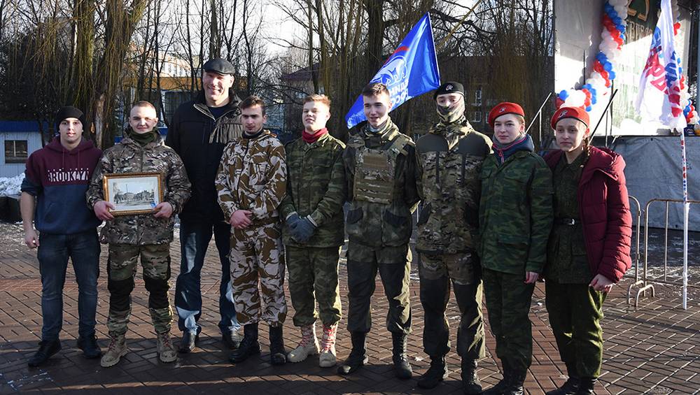 На Кургане Бессмертия в Брянске состоялся праздник мужества и чести