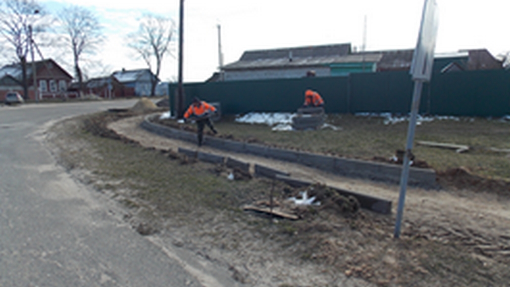 В брянском Климово активно продолжается ремонт дорог