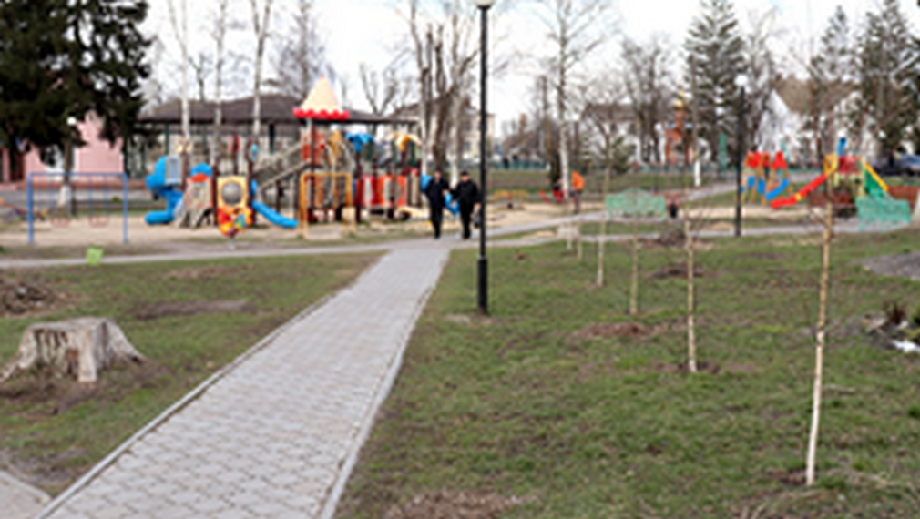 В брянском Погаре навели порядок в городском парке