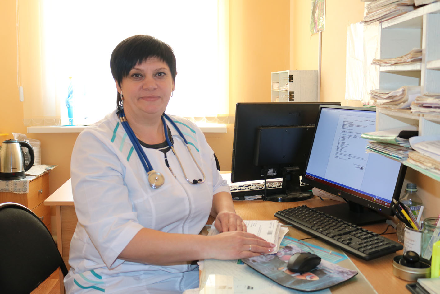 Заместитель главврача Комаричской ЦРБ Галина Авдеева о том, как оставаться здоровым и не бояться коронавируса