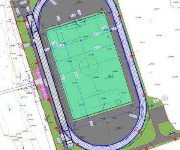 В Навле проект футбольного стадиона прошел государственную экспертизу