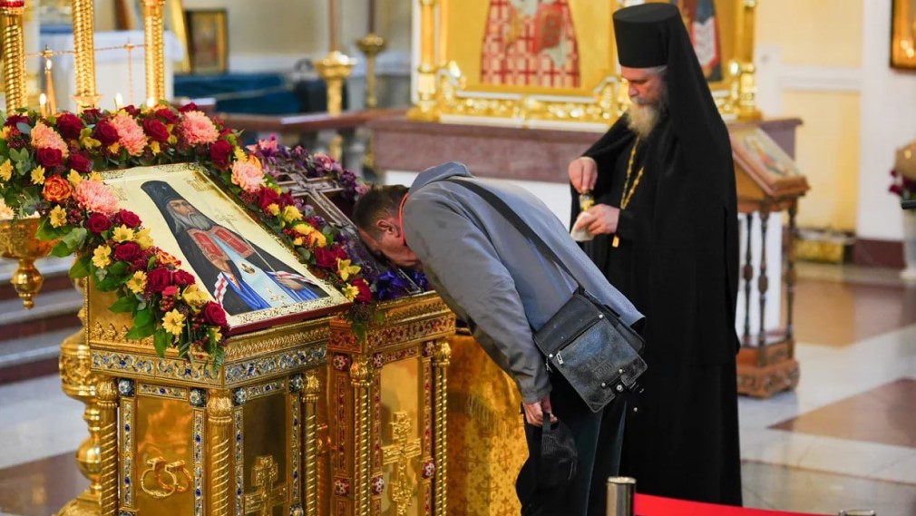 Мощи  святого Луки Крымского —  в Брянске