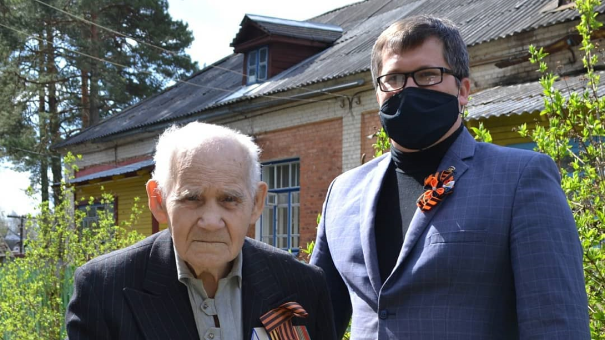 Ветерана Великой отечественной войны с 95-летним юбилеем поздравил глава Унечского района