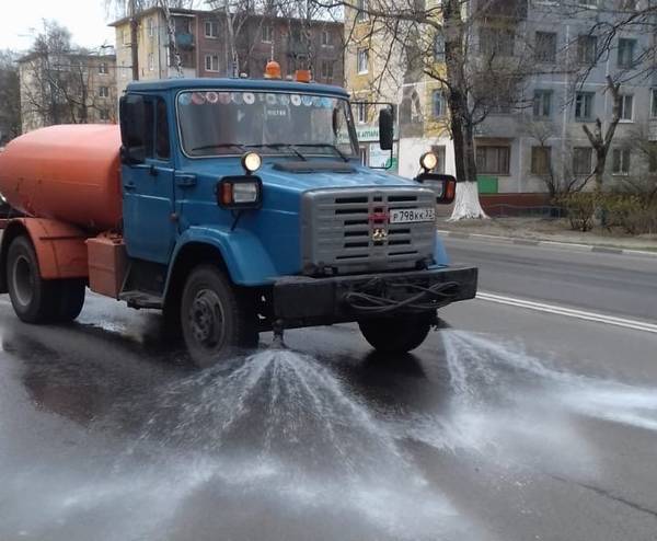 За прошлую неделю в Брянске продезинфицировали более 1000 км дорог