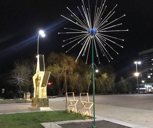 На Кургане Бессмертия в  городе Брянске  появилась новая инсталляция