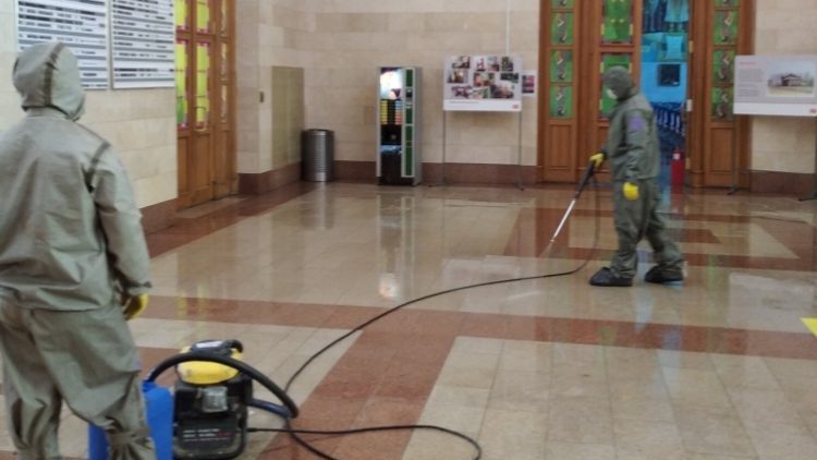 В Брянском правительстве объяснили порядок дезинфекции депо и поездов