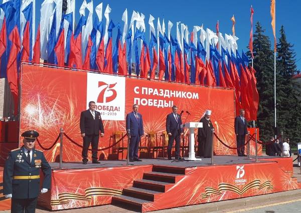 В Брянске начался праздничный марш Победы