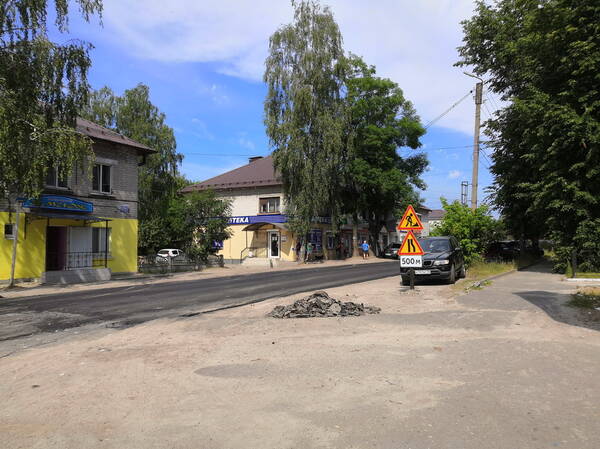 Капитальный ремонт дорог продолжается в брянской Навле