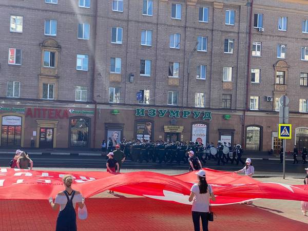 Репетиция Марша Победы проходит в Брянске